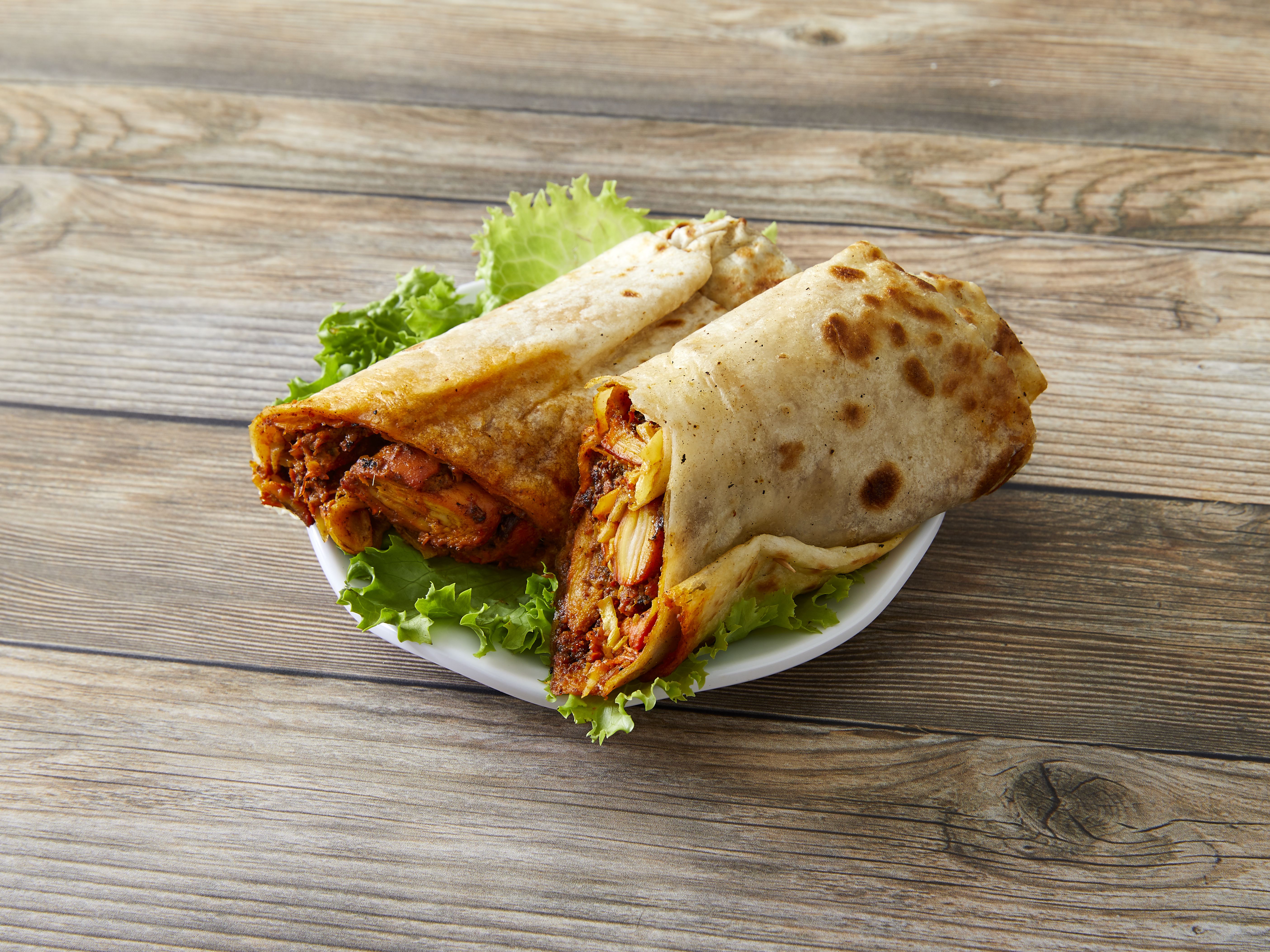 Order Chicken Boti Roll food online from Karachi Chat House store, Chicago on bringmethat.com
