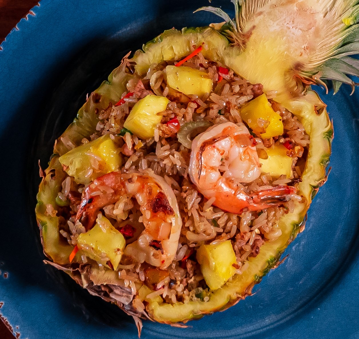 Order Pineapple Fried Rice food online from D.Eatery L Il Palco store, Buena Park on bringmethat.com