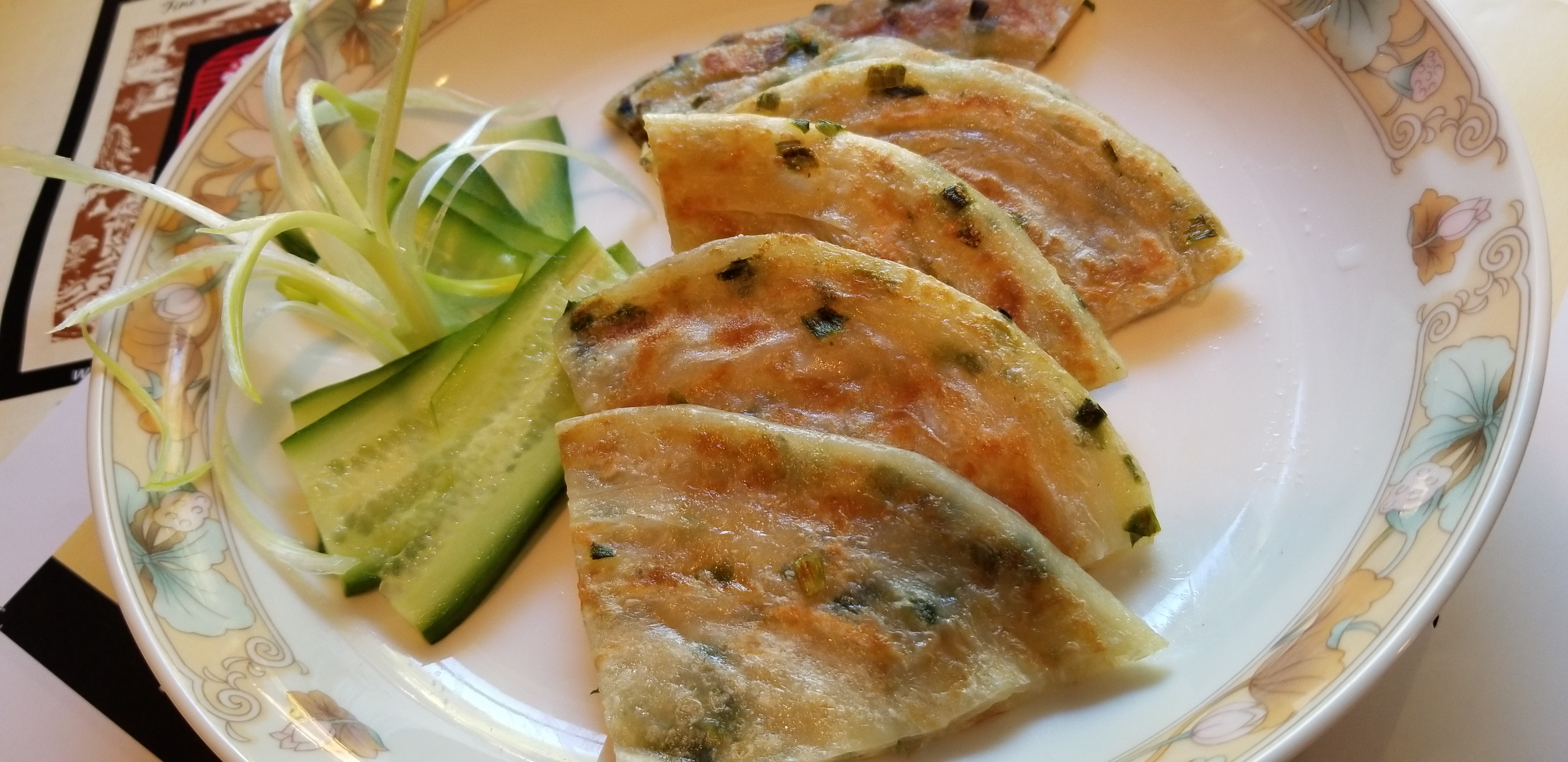 Order Scallions pancake food online from China Garden store, Woodland Hills on bringmethat.com