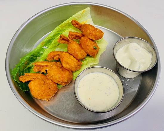 Order Buffalo Fried Shrimp food online from The Hideout store, James Island on bringmethat.com