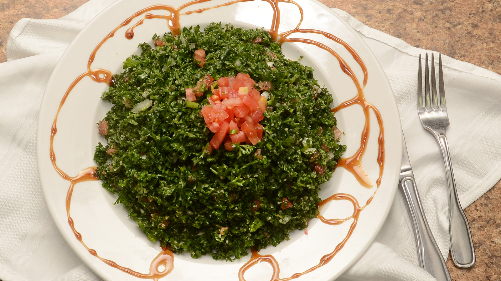 Order Tabouli food online from Princess Mediterranean Grill store, Commerce Charter Township on bringmethat.com