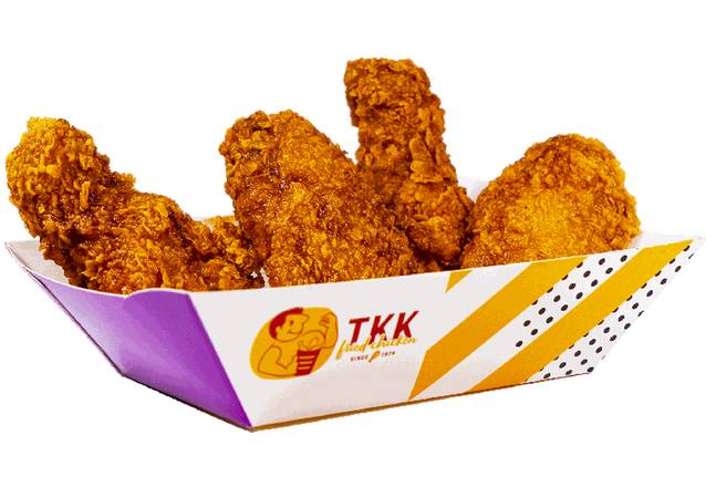 Order TKK Spicy Wings (6pc) food online from Kung Fu Tea & Tkk Fried Chicken store, Lexington on bringmethat.com