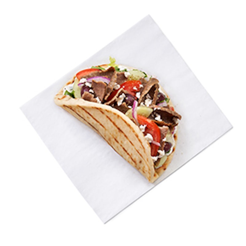 Order Traditional Gyro Pita food online from The Simple Greek store, Virginia Beach on bringmethat.com