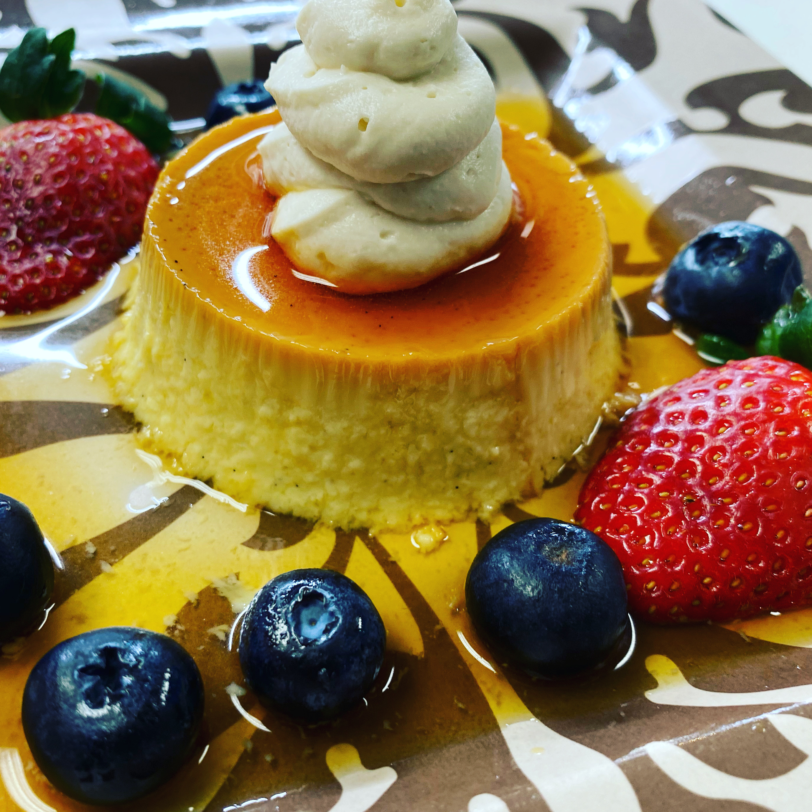 Order Flan food online from Coco taqueria store, Sleepy Hollow on bringmethat.com