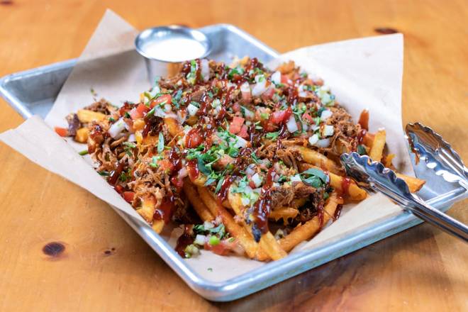 Order Loaded Fries - Hickory Smoked Pulled Pork food online from Twin Peaks store, Florence on bringmethat.com