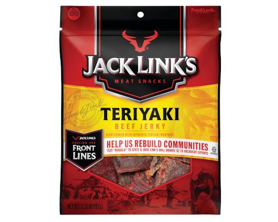 Order Jack Link's Teriyaki (3.25 oz) food online from Atlantis Fresh Market #509 store, Old Saybrook on bringmethat.com