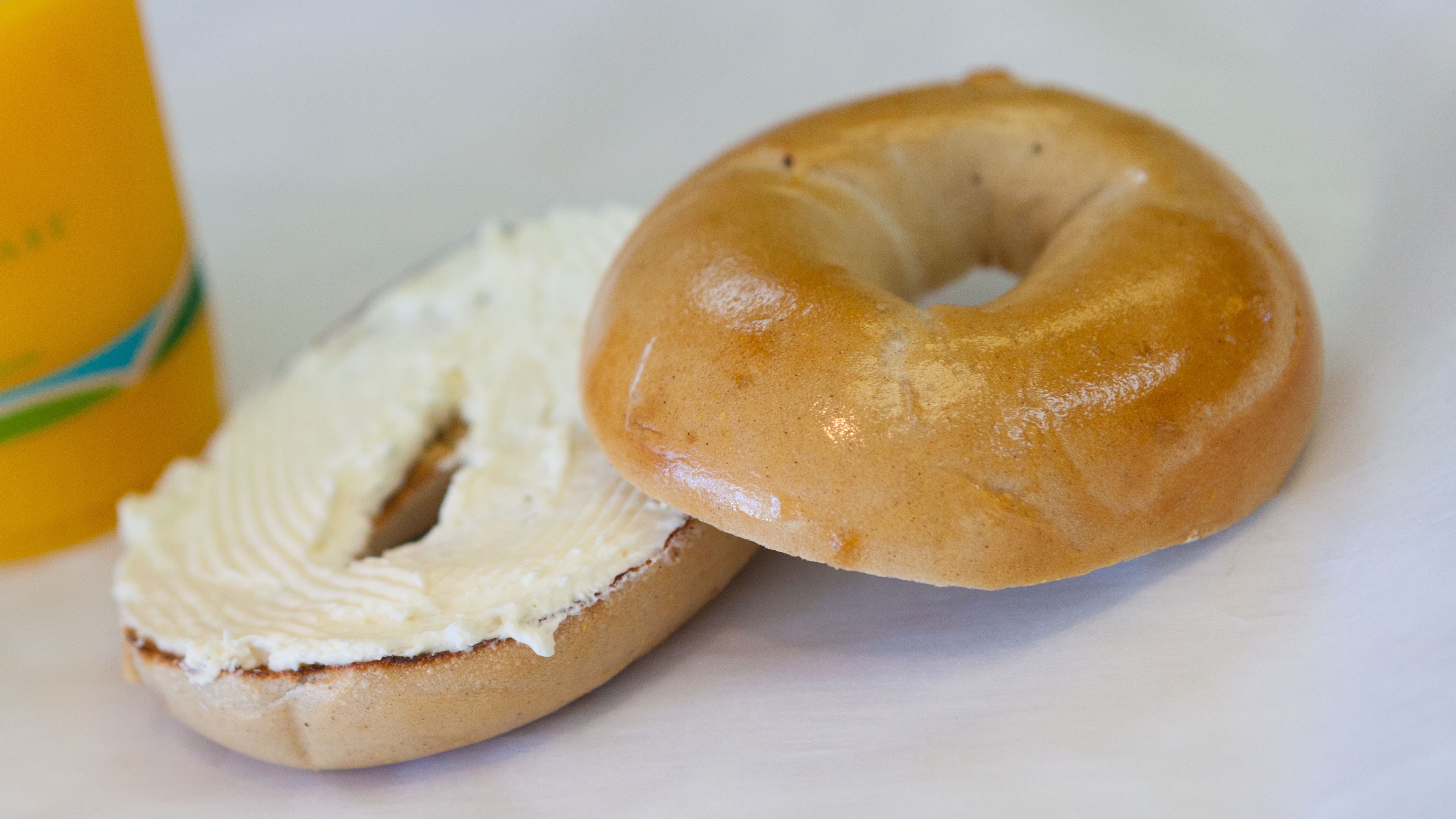 Order Bagel with Spread food online from House Of Bagels And Cafe store, Scotts Valley on bringmethat.com