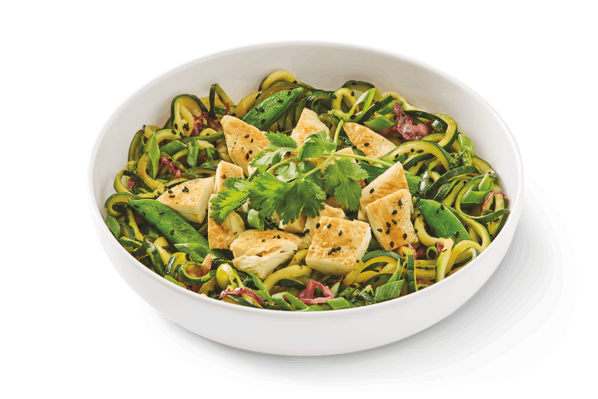 Order Zucchini Grilled Orange Chicken food online from Noodles & Company store, Hagerstown on bringmethat.com