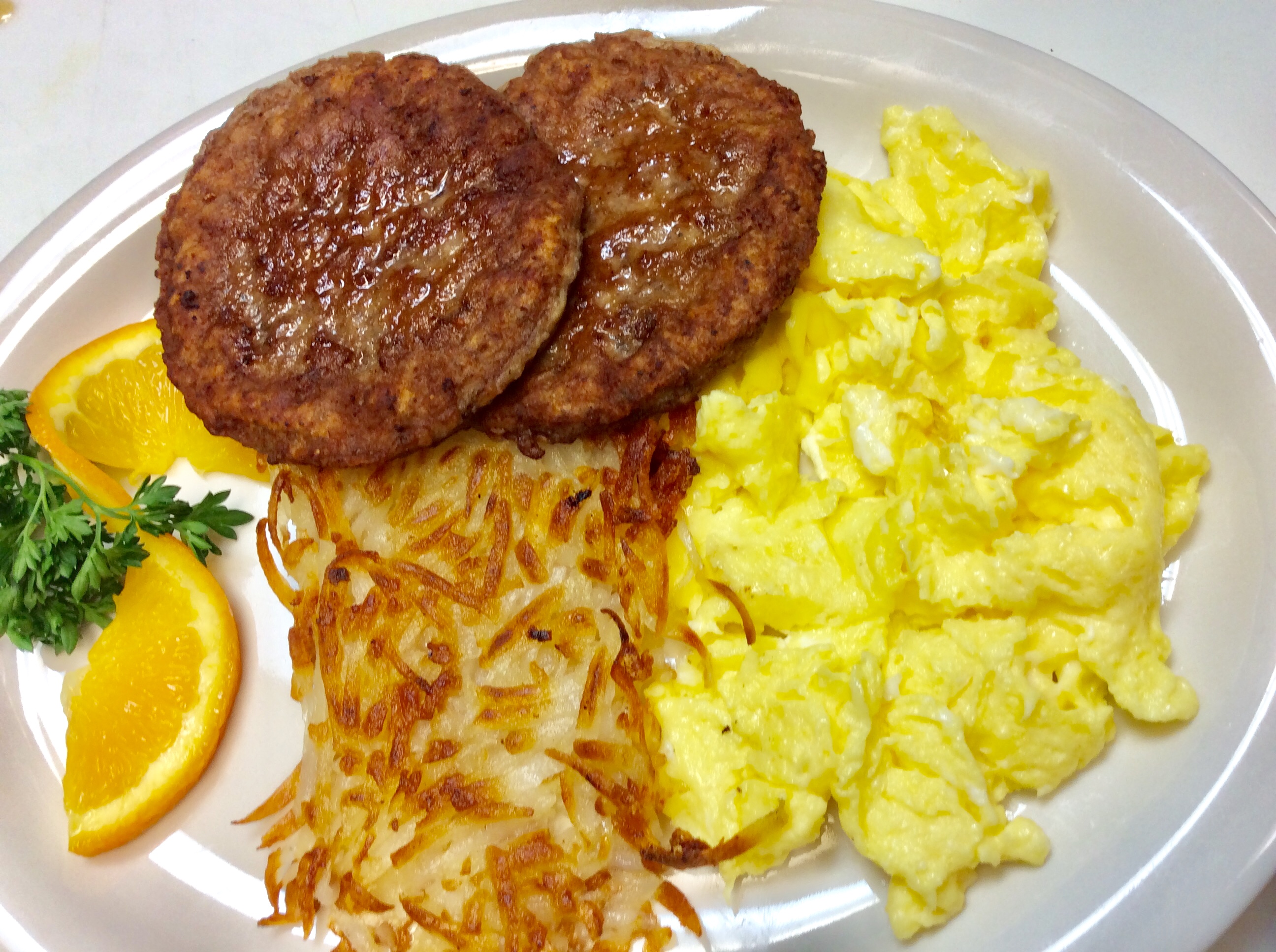 Order American Breakfast with Sausage Patty food online from Extra Perks store, Alexandria on bringmethat.com