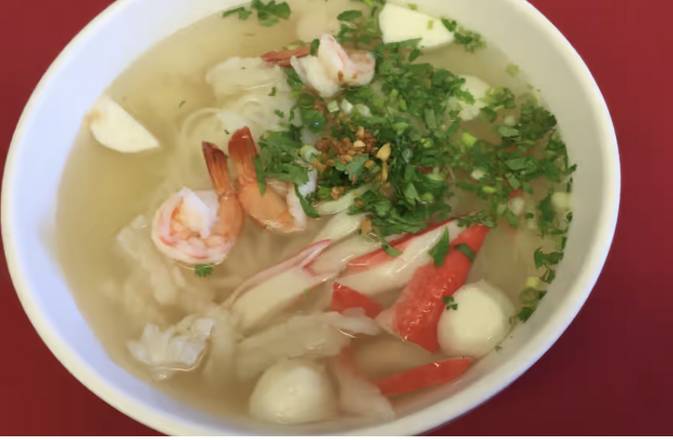 Order S2: Seafood W/Egg Noodle soup ,  food online from Noodle Palace store, Santa Rosa on bringmethat.com