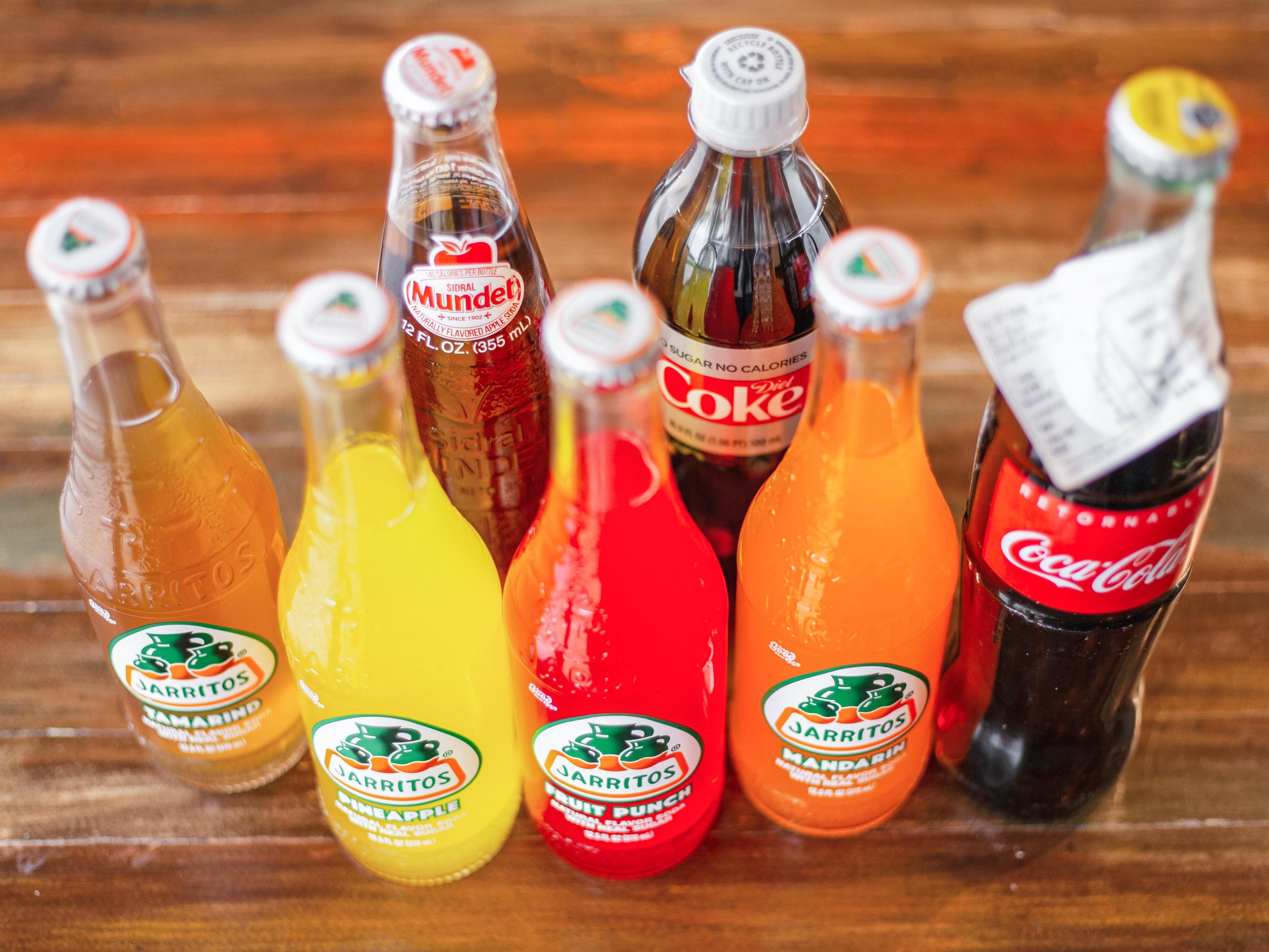 Order Bottled Soda food online from Taco Libre store, West Saint Paul on bringmethat.com