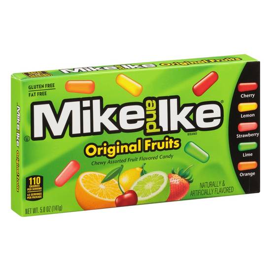 Order Mike and Ike · Original Fruits Chewy Candy (5 oz) food online from Mesa Liquor store, Mesa on bringmethat.com