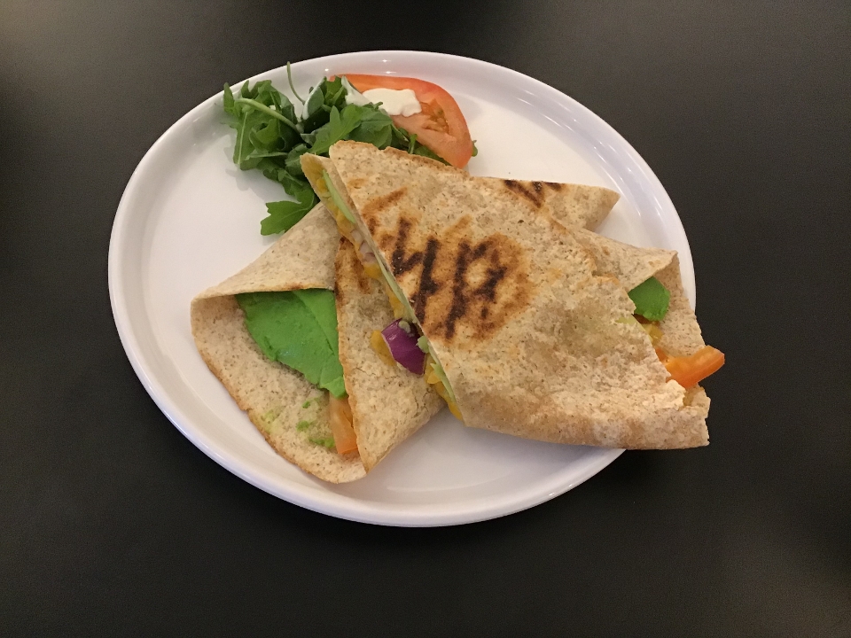 Order Cheddar Avocado panini food online from Bakeristor Cafe store, Linden on bringmethat.com