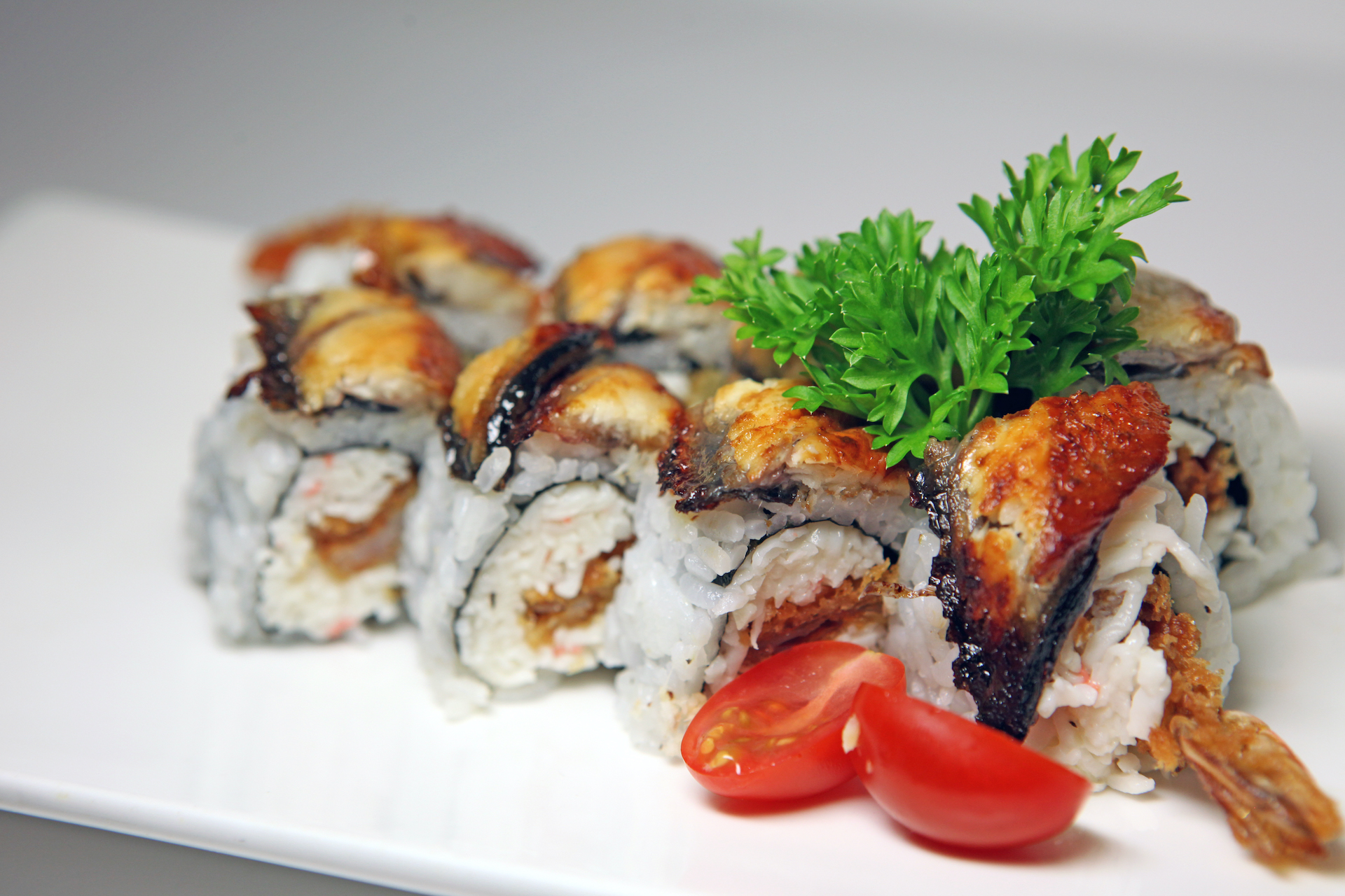 Order Black Dragon Roll food online from Sushi Yoko store, Gardena on bringmethat.com