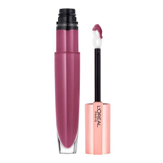 Order L'Oreal Paris Glow Paradise  Lip Balm-in-Gloss Pomegranate Extract, Mademoiselle Mauve, 0.23 fl OZ food online from CVS store, MANKATO on bringmethat.com