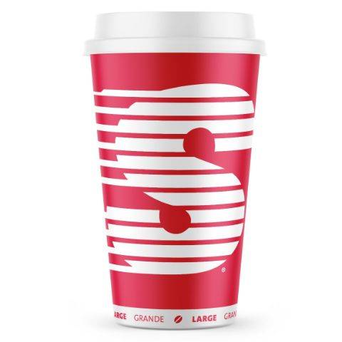 Order Large Coffee - French Vanilla Latte 20oz food online from Speedway store, Queensbury on bringmethat.com