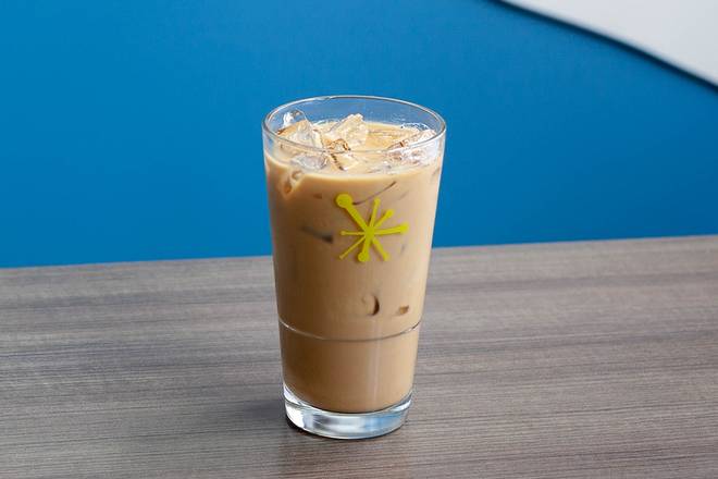 Order Iced Honey Oat Milk Latte food online from Snooze Am Eatery store, Charlotte on bringmethat.com