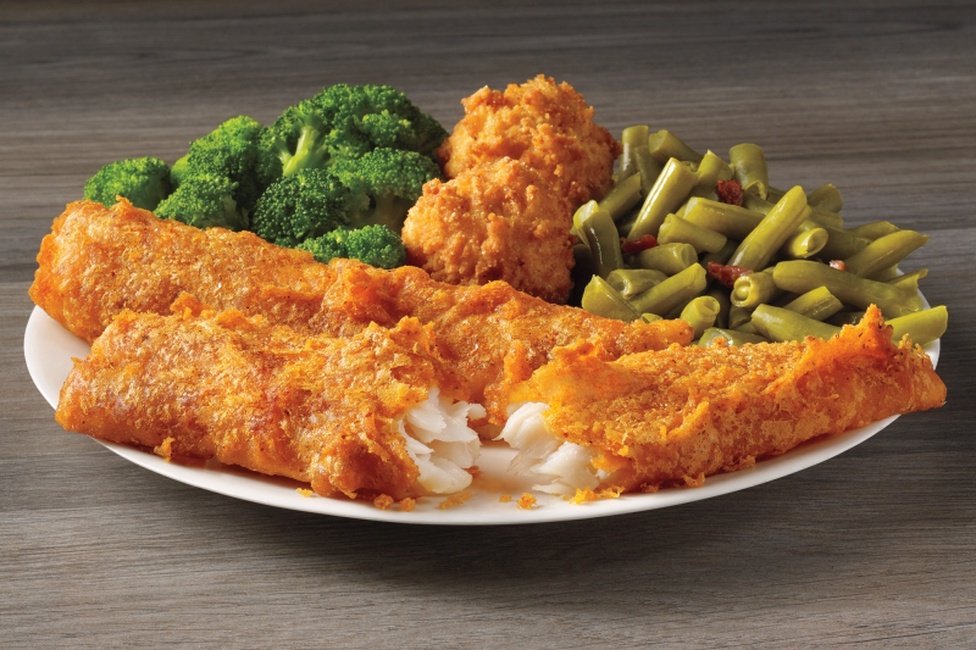 Order 2 Piece Spicy Batter Dipped Fish Meal food online from Captain D's Seafood store, Sandersville on bringmethat.com