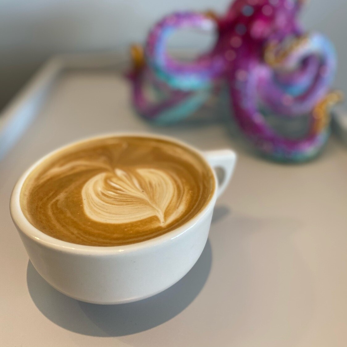 Order Latte food online from Coral Reef Coffee Company store, Lewisville on bringmethat.com