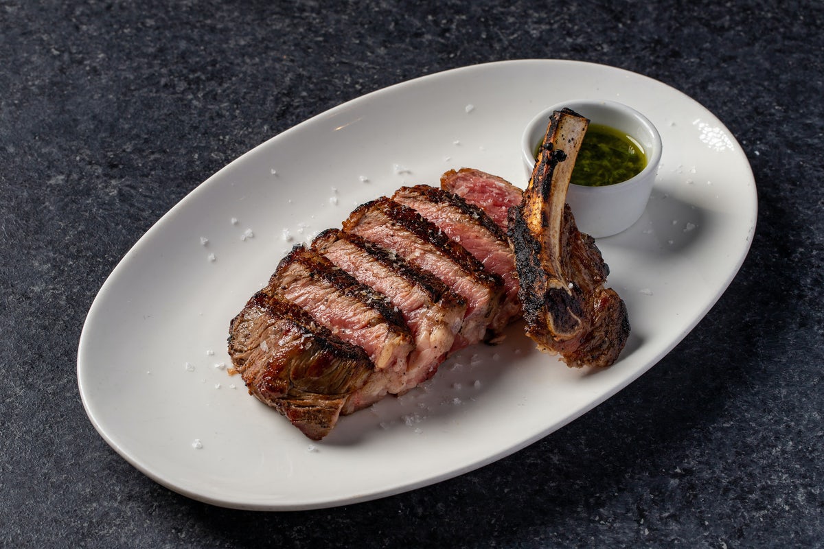 Order Cowgirl Ribeye 16oz food online from Stk Steakhouse store, Chicago on bringmethat.com