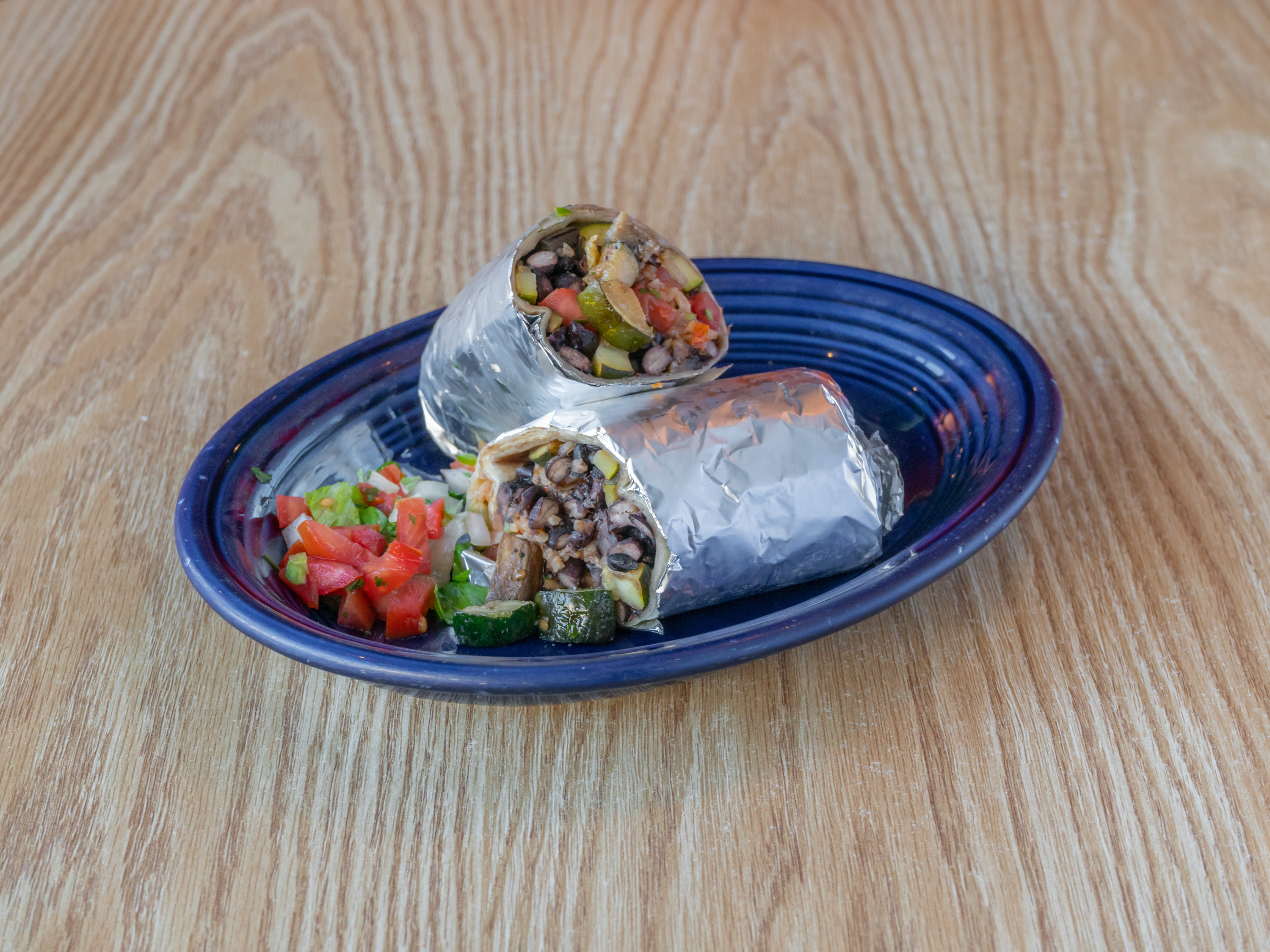 Order Grilled Veggie Burrito food online from Papalote Mexican Grill store, San Francisco on bringmethat.com