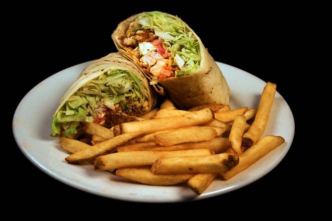 Order Buffalo Chicken Wrap food online from Three Kings Public House store, University City on bringmethat.com