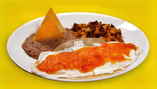 Order Huevos Rancheros Plate food online from Taco Palenque store, San Juan on bringmethat.com