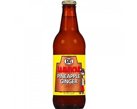 Order Pineapple Ginger Beer Soda food online from Island Tingz Caribbean Grill store, Humble, Houston on bringmethat.com