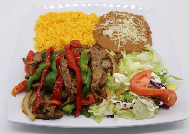 Order Beef Fajitas food online from Tequila Taqueria store, Livermore on bringmethat.com