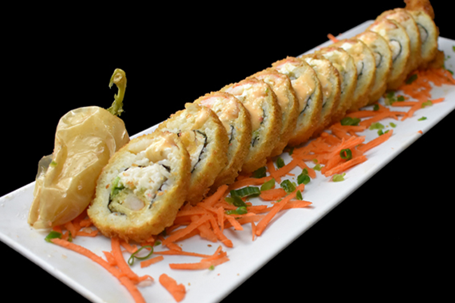 Order Guamuchilito Roll food online from Señor Sushi Peoria store, Peoria on bringmethat.com