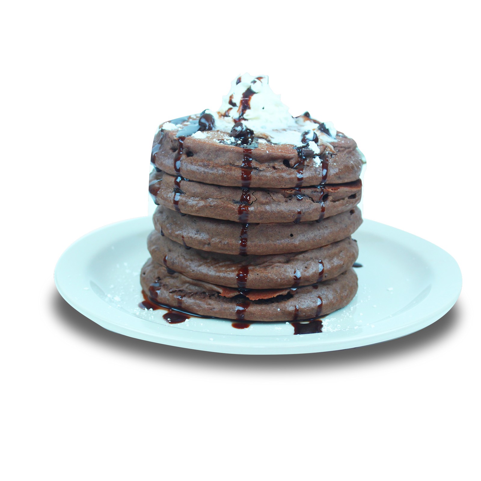 Order Double Chocolate - Full (5 Pancakes) food online from WePancakes store, Midwest City on bringmethat.com
