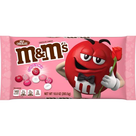 Order M&M'S Cupid's Mix Valentine Candy - Milk Chocolate, 10 oz food online from Rite Aid store, OREGON on bringmethat.com