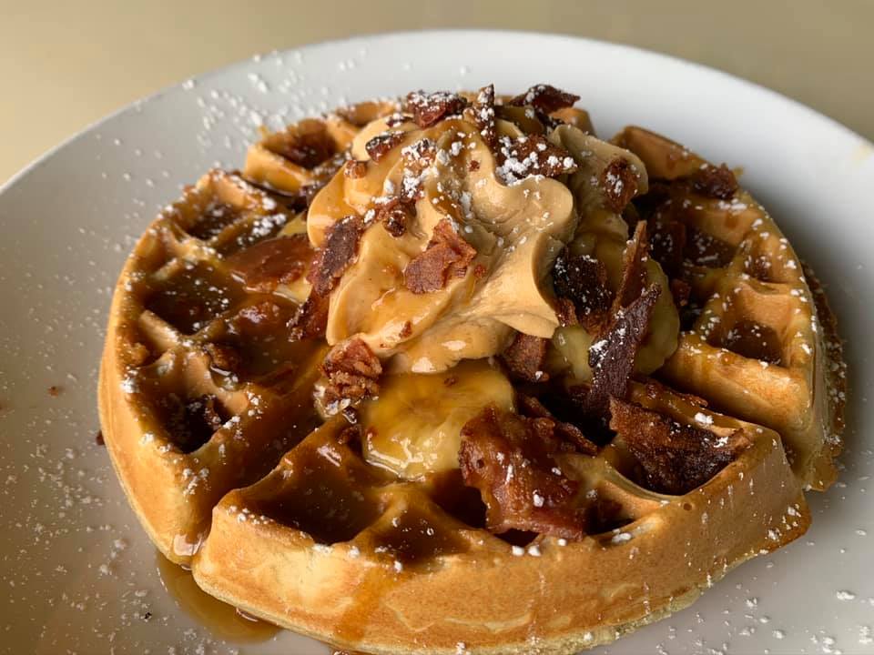 Order Housemade Waffles food online from The Uptown Kitchen store, Granger on bringmethat.com