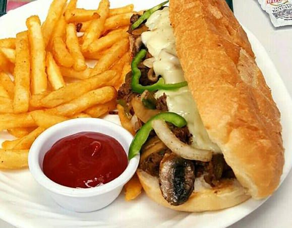 Order Steak and Cheese Sub food online from Nostra Pizza store, Greensboro on bringmethat.com