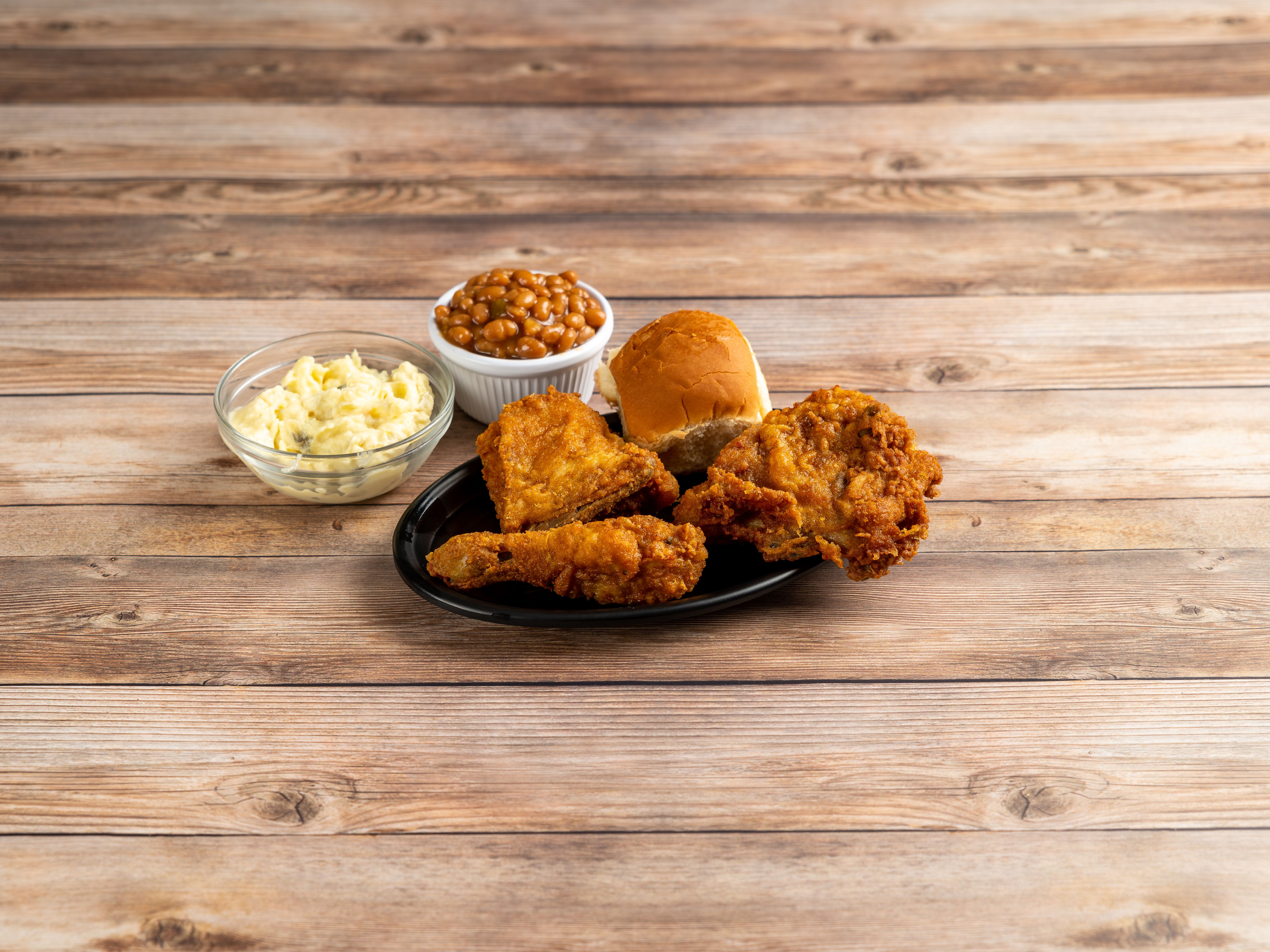 Order 3 Piece Chicken Meal food online from Brown's store, Charlottesville on bringmethat.com
