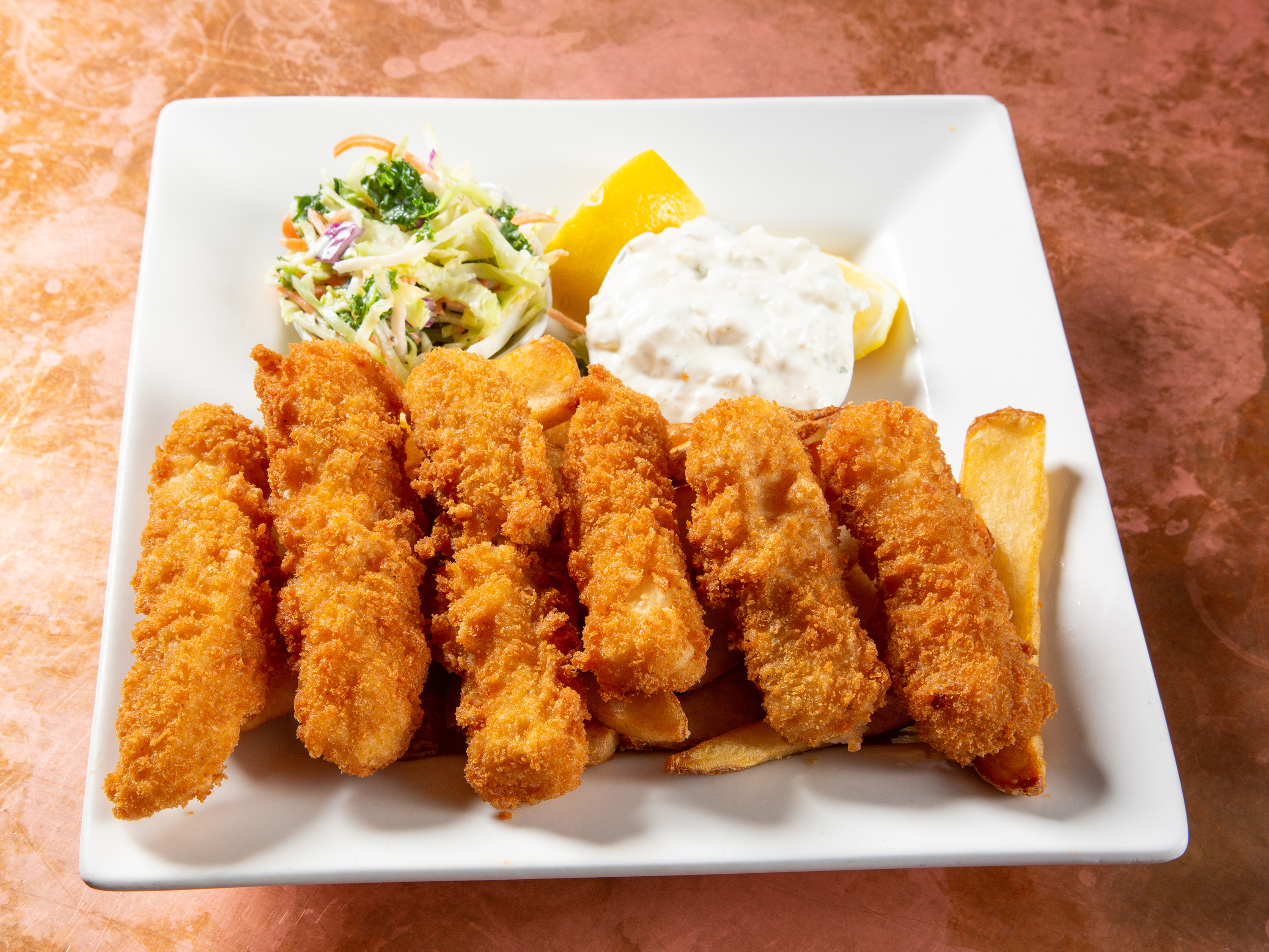 Order Cod Fish and Chips food online from The Firkin Pub & Grill store, Long Beach on bringmethat.com