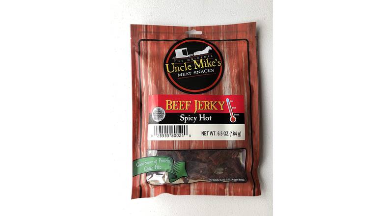Order Uncle Mike'S Premium Beef Jerky Orginal food online from Shell Rock Spring store, Bel Air on bringmethat.com