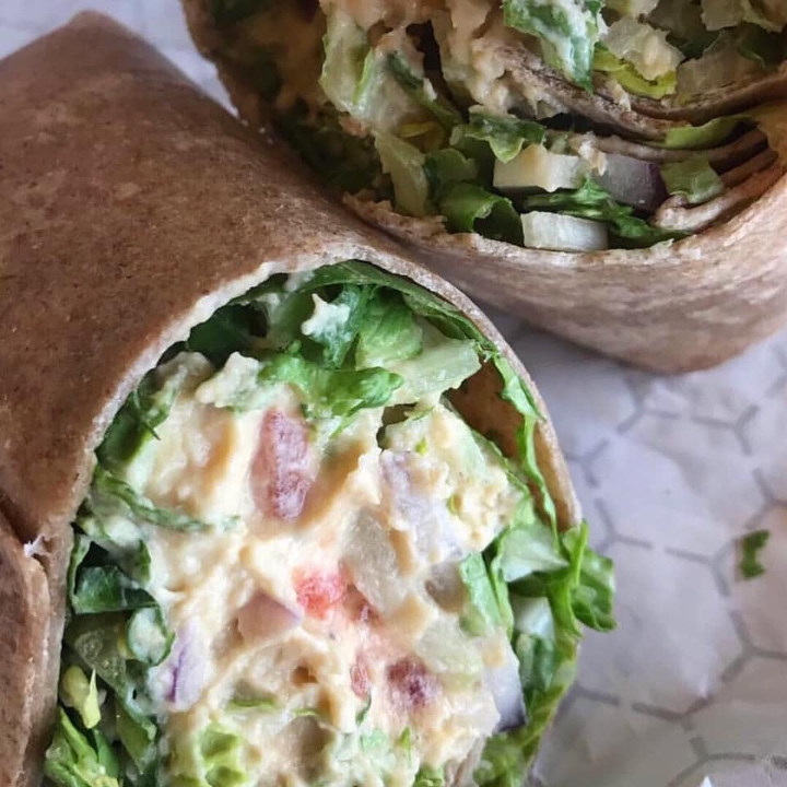 Order Hummus Wrap food online from Greens And Grains store, Galloway on bringmethat.com