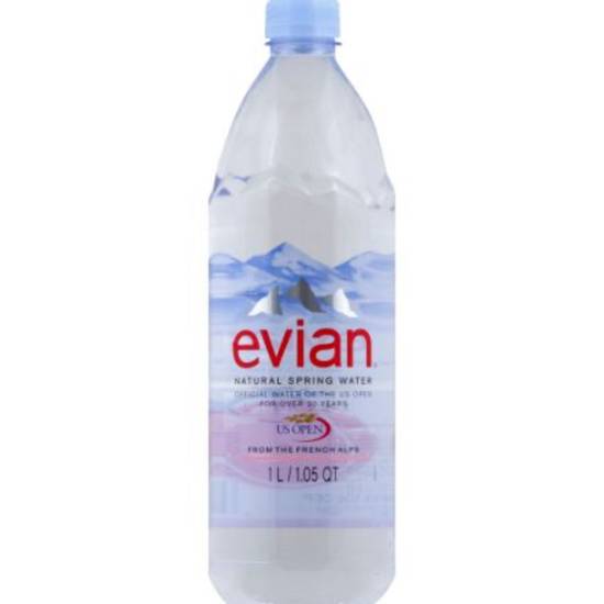 Order Evian Spring Water (1 L) food online from Adirondack Creamery store, Baltimore on bringmethat.com