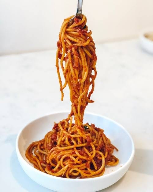 Order Spaghetti with Sauce - Pasta food online from Apollo's Family Pizzeria store, Bensalem on bringmethat.com