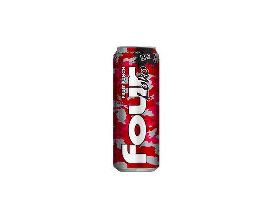 Order Four Loko Fruit Punch 24oz Can food online from Chevron store, Hesperia on bringmethat.com