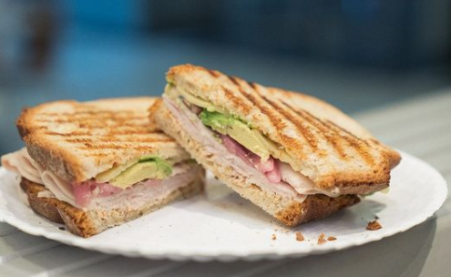 Order  Turkey Chipotle Panini food online from Green Leaf's and Bananas store, Concord on bringmethat.com