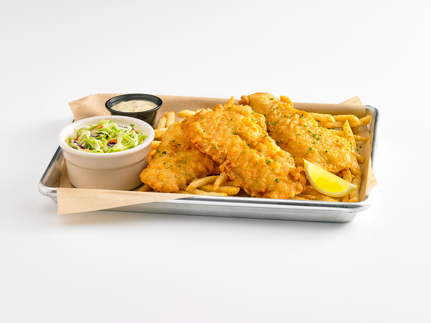 Order Fish & Chips food online from Boston's Restaurant & Sports Bar - W Nationwide Blvd store, Columbus on bringmethat.com