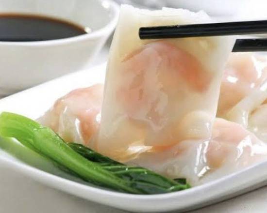 Order Shrimp Rice Noodle Crepe   鲜虾肠 food online from China Boy store, Washington on bringmethat.com
