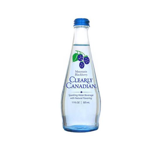 Order Clearly Canadian Mountain Blackberry Sparkling Water food online from Exxon Food Mart store, Port Huron on bringmethat.com