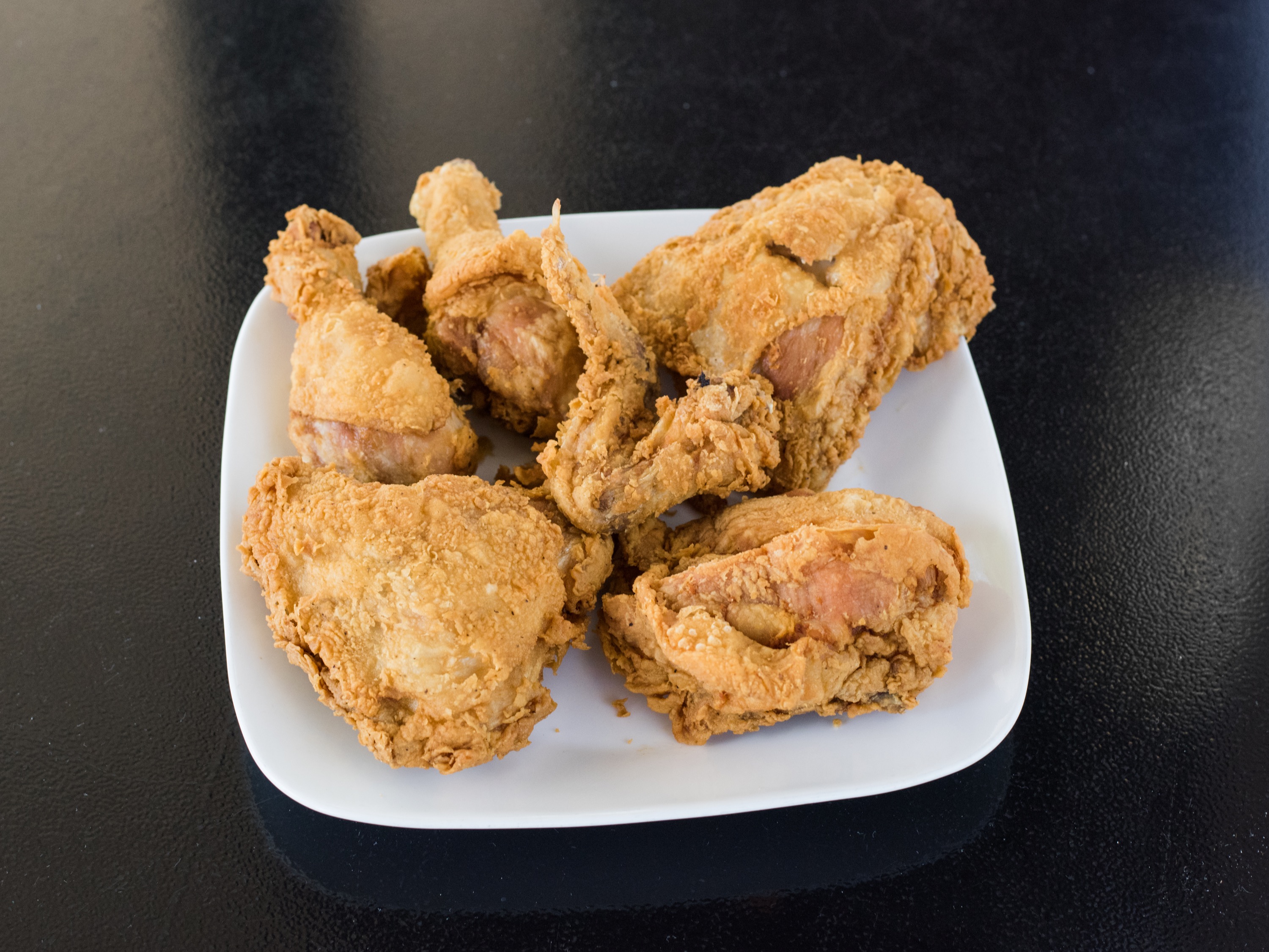 Order Chicken Bucket Legs and Thighs ( 6 Pcs Dark ) food online from Mr. Bitez Mg store, Morton Grove on bringmethat.com
