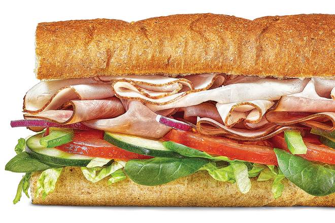 Order Oven Roasted Turkey & Ham food online from Subway store, Kittanning on bringmethat.com