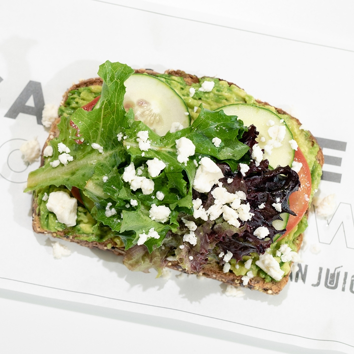 Order The Loaded Avocado Toast food online from Clean Juice store, Canonsburg on bringmethat.com