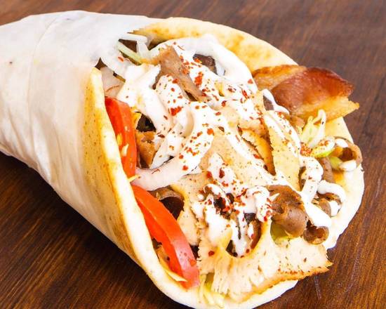 Order Meat Lovers Gyro food online from Soulard Gyro store, St Louis on bringmethat.com