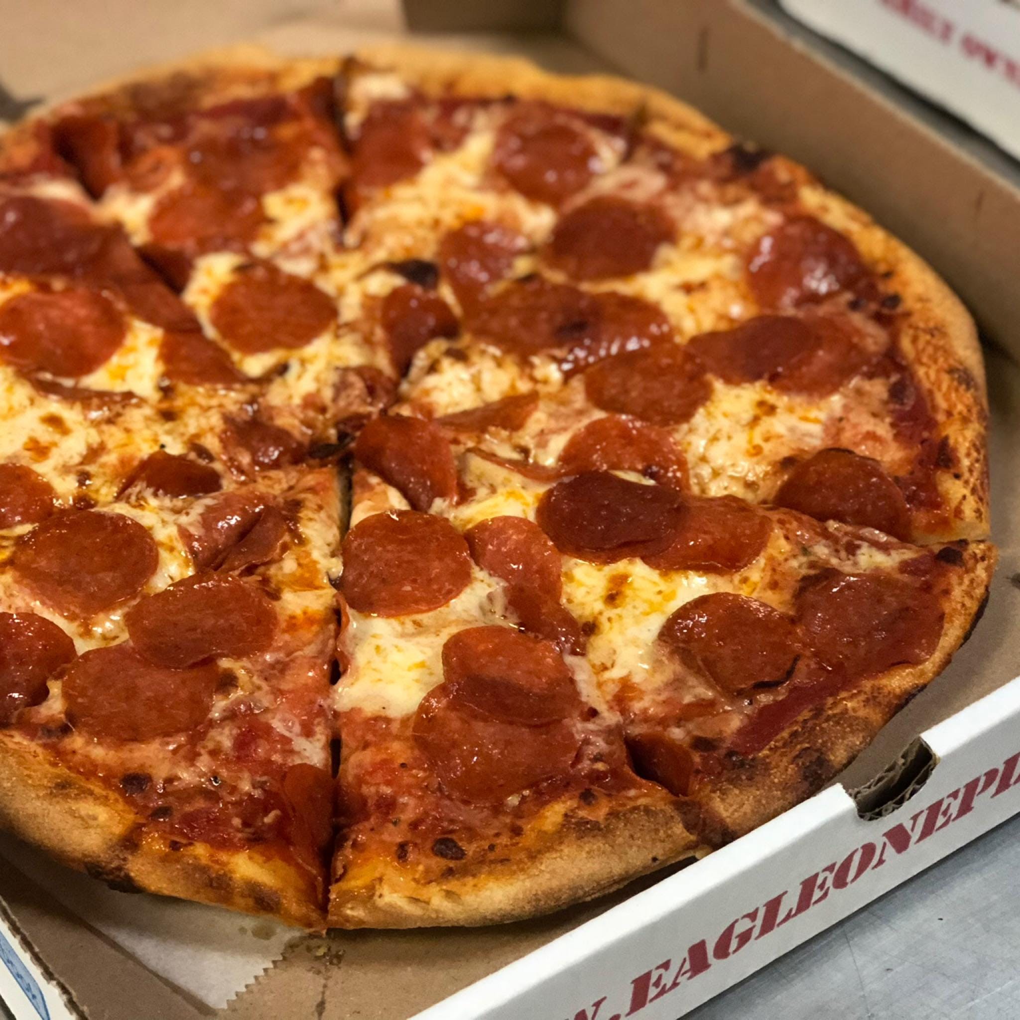 Order Singe Topping Pizza - Small 10'' (8 Slices) food online from Eagle One Pizza Holdenville store, Holdenville on bringmethat.com